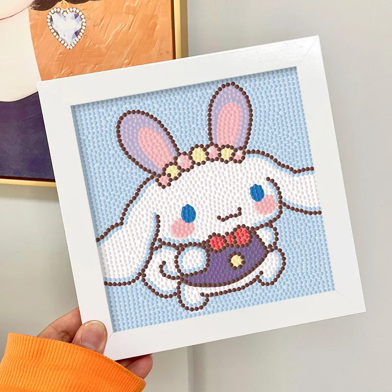 Diamond Painting Diamond Painting Accessories Sanrio Diamond Painting Adhesive Material Pack Cartoon Cute Cinnamoroll Handmade DIY Diamond Embroidery Children's Birthday Gift diamond painting,diamond painting accessories