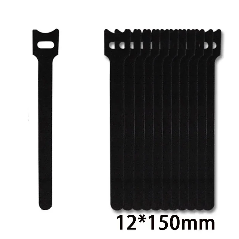 Auto Adhesive Reusable Velcro Cable Management Straps - Multi-Pack Ties for Wire Organization and DIY Projects