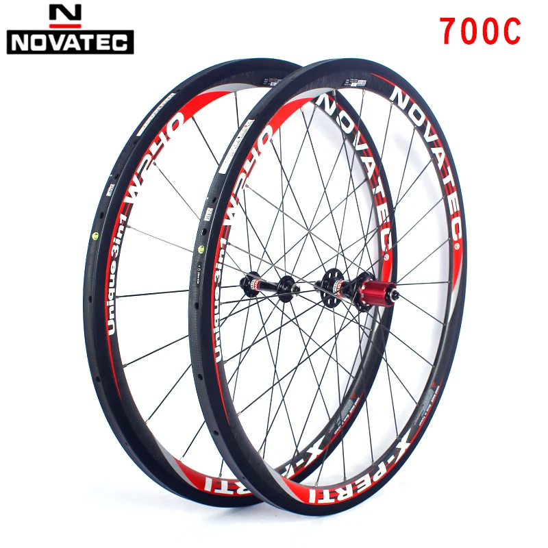 NovatecRoadBikeCarbonFiberTubularWheelset700CBicycleParts4