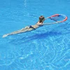 Inflat Float Chair Inflatable Pool Float Swimming Rod Water Sports Net Chair Toy for Adult Children Swim Drifting Lounge Chair 4