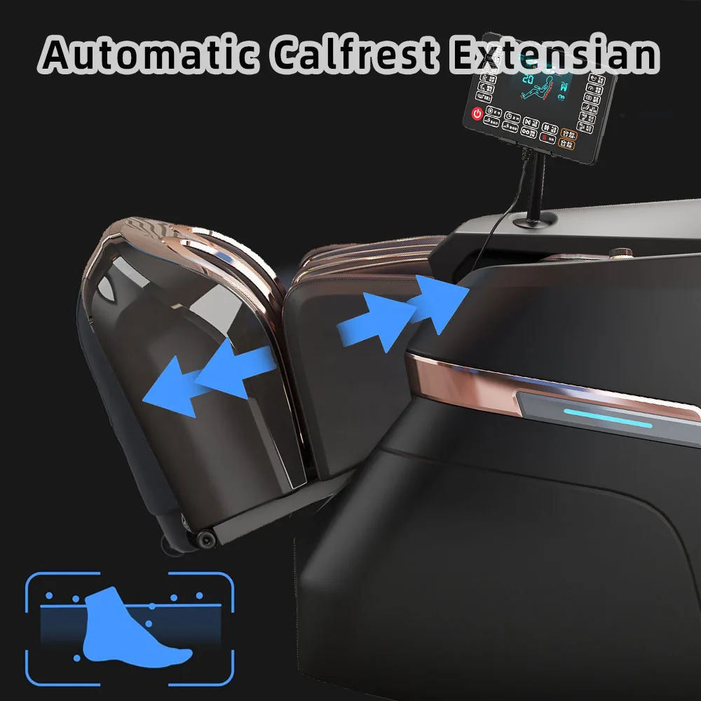 3 Year Warranty SL Track 4D Home Zero Gravity Heating Full Body Luxury Massage Chairs 3D Massage Sofa Space-Saving Office chair 6