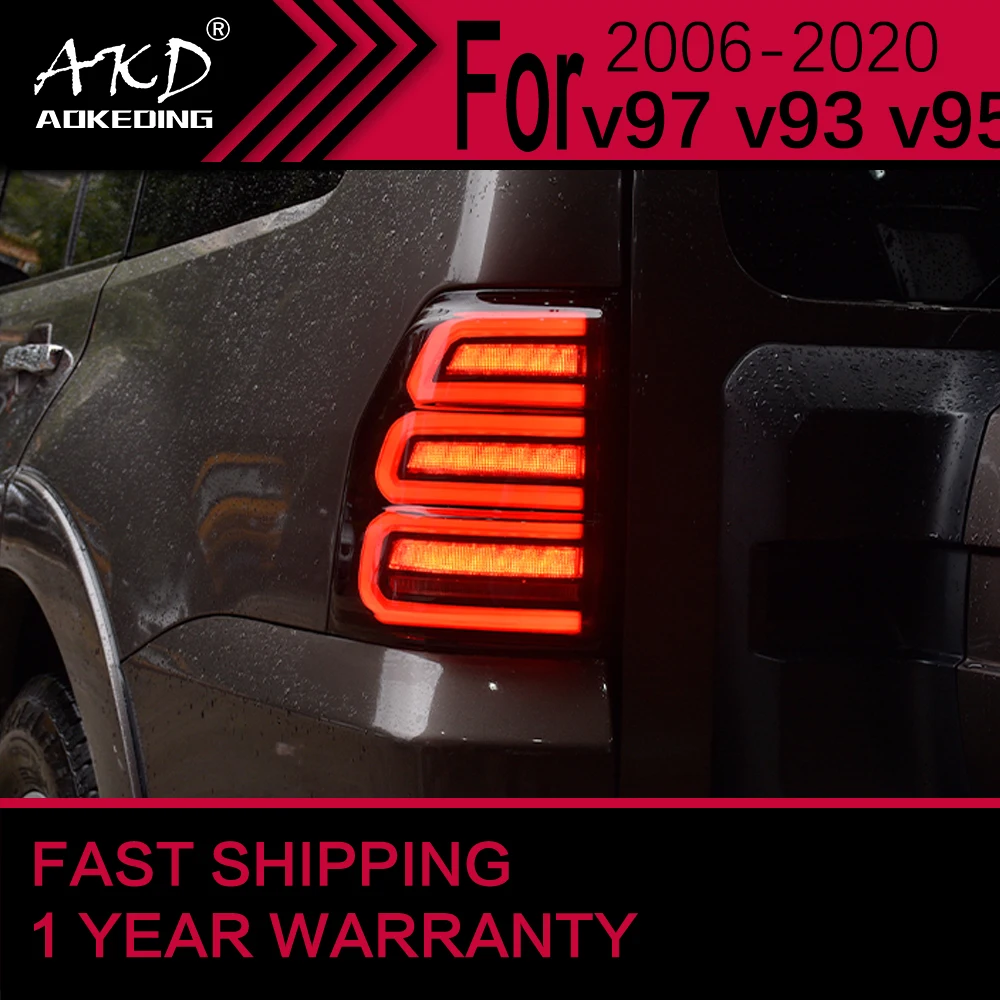 Car Lights for pajero V97 LED Tail Light 2006 2020 V93 V87 Rear Stop