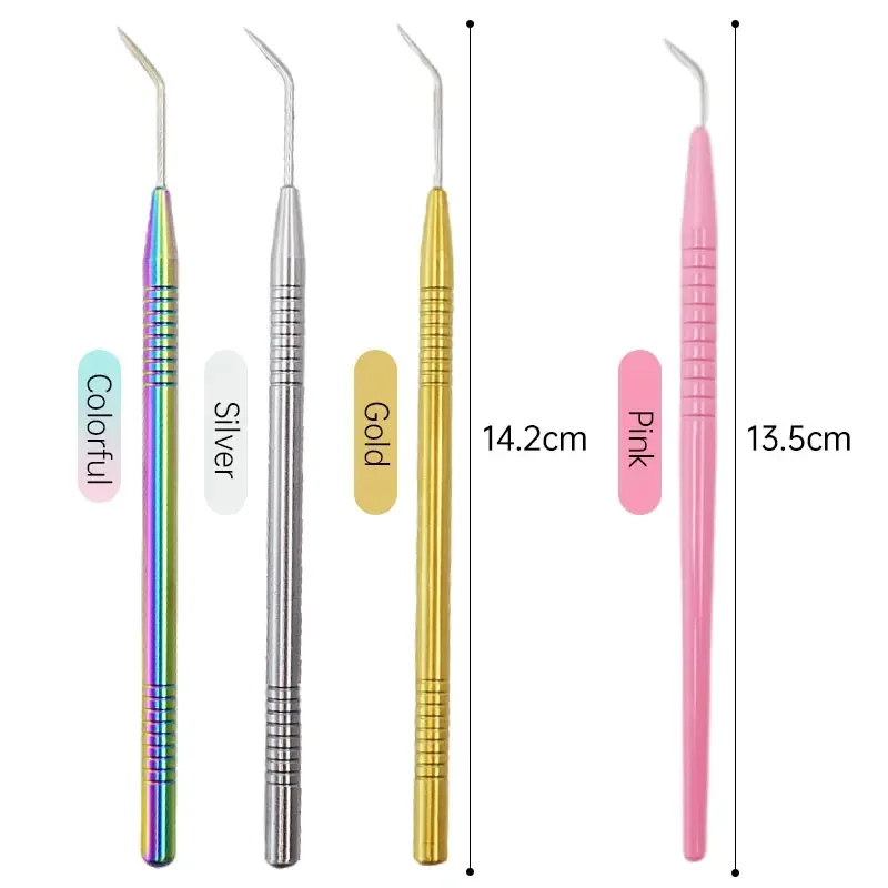 1PC Lash Lift Curler Kit - Stainless Steel Eyelash Perming Tool with Comb, Professional Lash Extension Supplies for Salon & Home