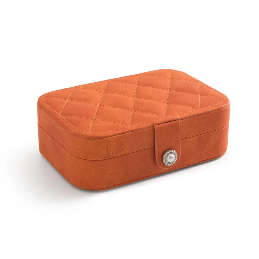 

Multi Functional And Portable PU Jewelry Box With Classified Storage Not Messy 2023 New