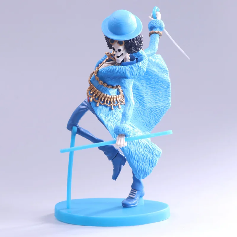 thumbnail image 1 of Anime One Piece Brook Burukku Black Suit Ver. Figura de acción de PVC Estatua Modelo coleccionable Juguetes para niños Muñeca 23cm, 1 of 5
