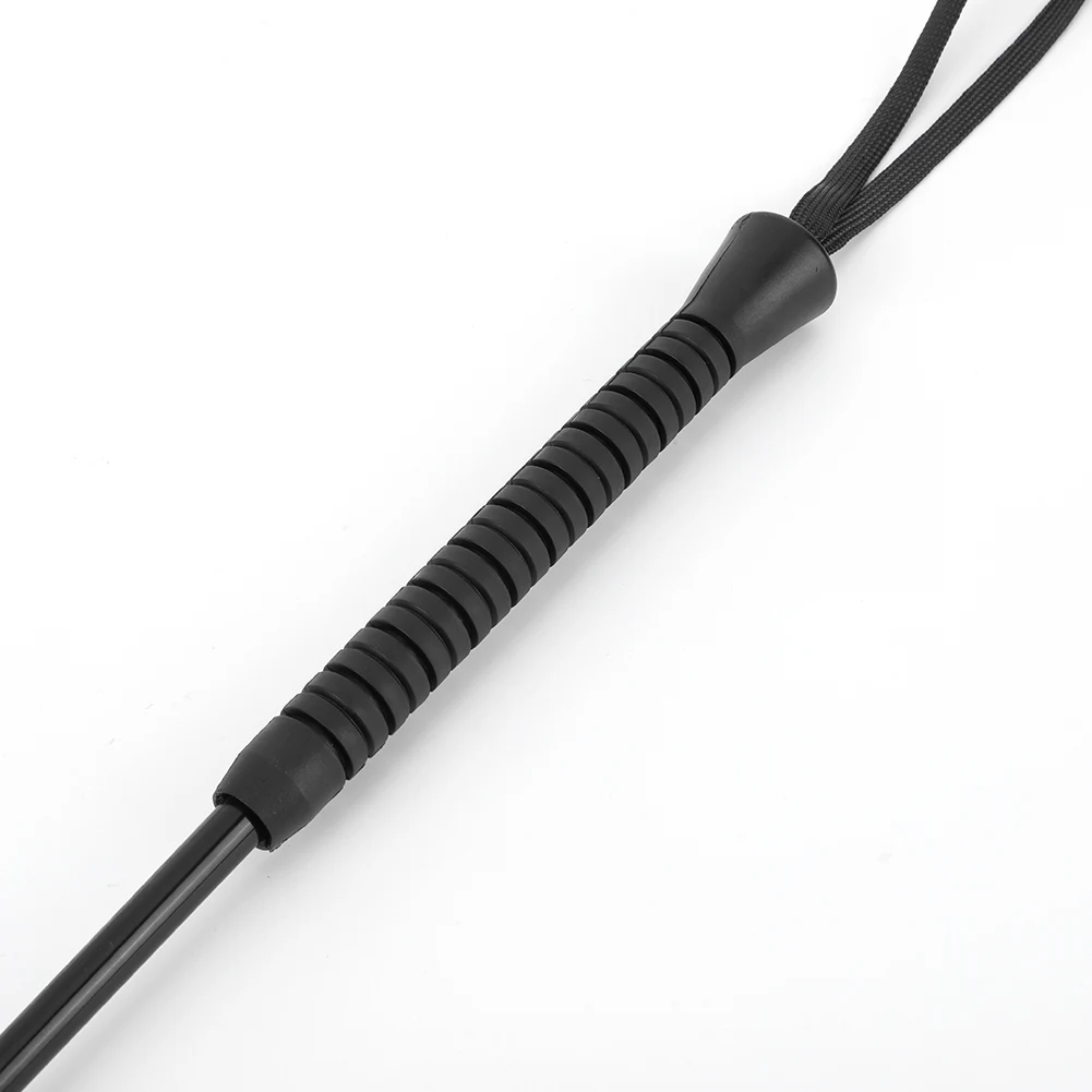 21Inch Equestrian Training Horse Whip PU Leather Outdoor Portable Pointer Equestrianism Horse Crop for Equestrian Sports