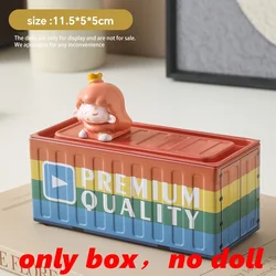 Vintage - Style Mini Iron Box Organizer - Desktop Ornaments & Decorative Storage Solution (Colorful)