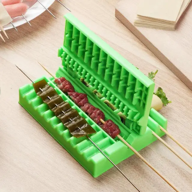 Multifunkcionális Grillezés Húros Artifakt Bbq Hús Nyárs Sertésgyártó Gép Marhahús -Húros Szerszámok Kiegészítők X3H6 - Image 5