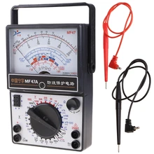 Portable Mechanical Pointer Type Multimeter Measurement AC for Dc Current Meter Ammeter Ohmmeter MF47/JO411 Multitester