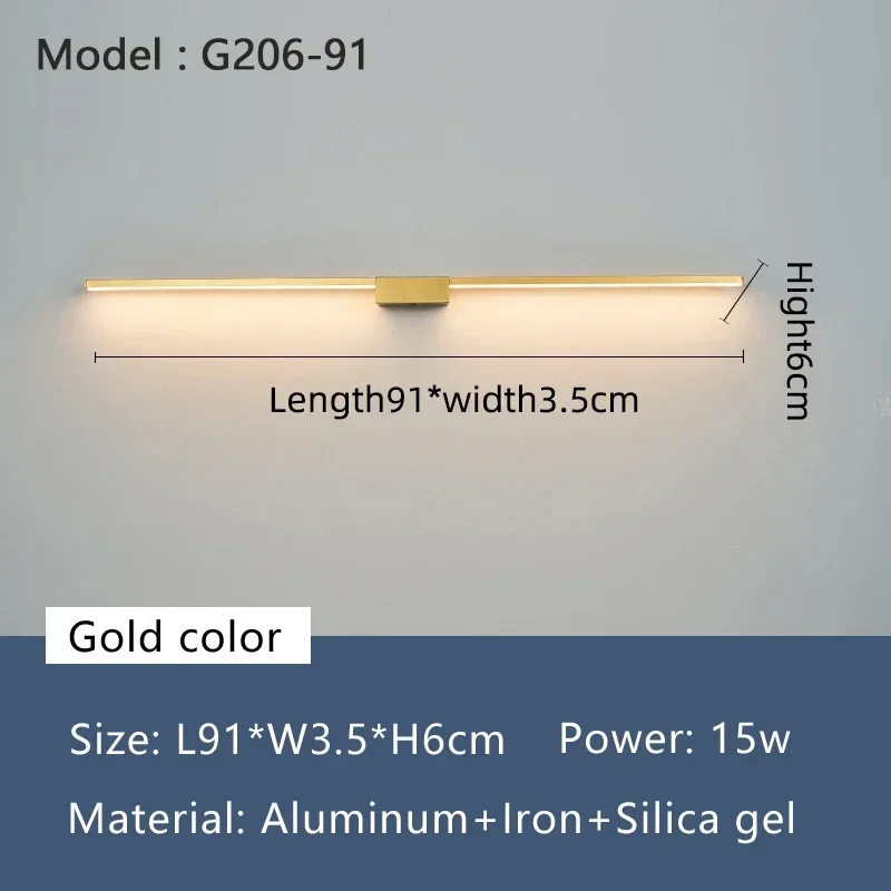 Length 90cm Gold