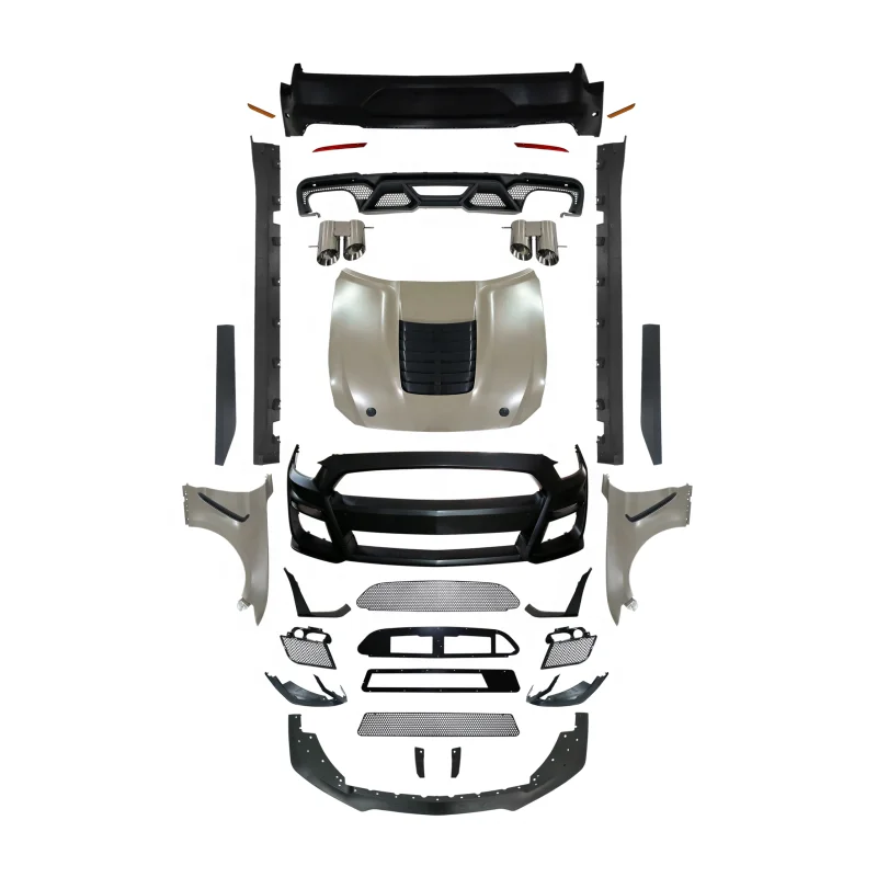 Ford Mustang 15-17 Body Kit Facelift Modifica A Gt500 Shelby Kit