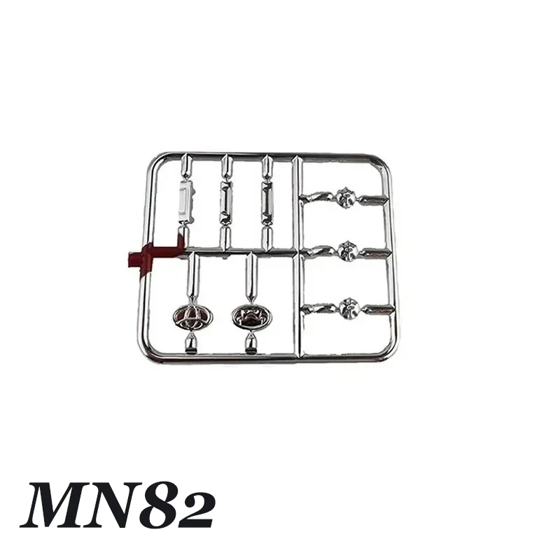 Enhanced Red Wheel Eyebrow Upgrade for RC Crawlers - Easy Installation, Premium Accessories