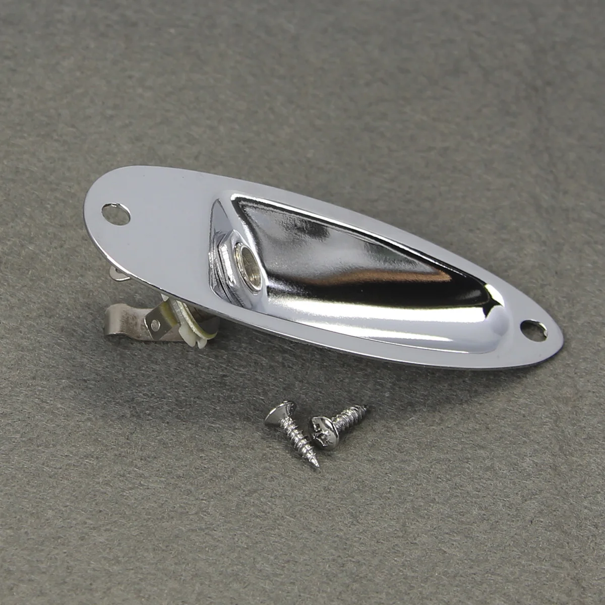 FLEOR Boat Style Guitar Output Jack Socket, 1/4 (6.35mm)