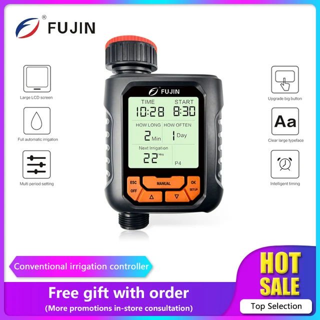 Nagy Lcd Képernyő Kerti Öntözővezérlő