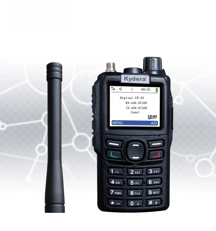양방향 최고의 통신거리 5km10KM 400-480MHz(UHF) GPS 풀밴드 DM-850 무전기