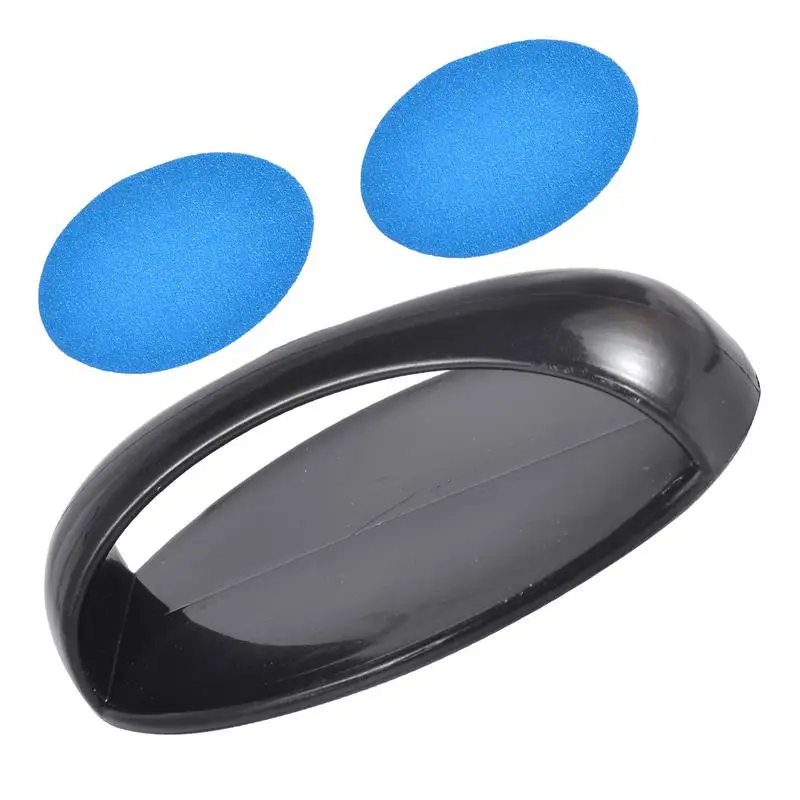 Nail File For Dogs Round Dog Nail Grinder 2Pcs Replaceable Sandpaper Puppy File Quiet Ergonomic Handle Pet Gromming