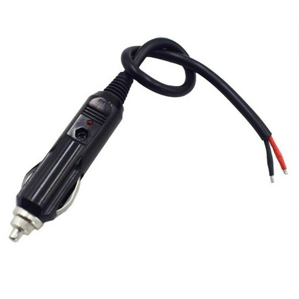 12V 24V Auto 20A Male Car Cigarette Lighter Led Socket Plug Connector