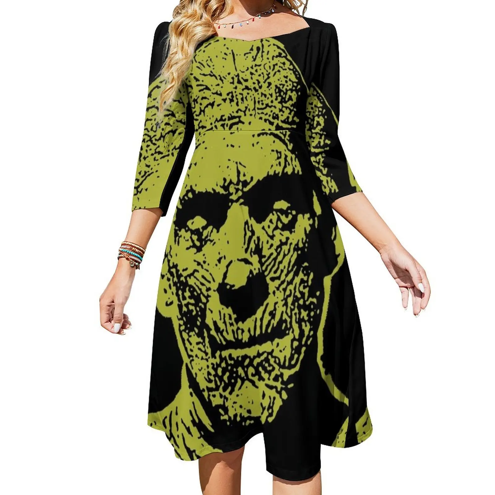 

Женское летнее платье-колокол The Mum-Boris Karloff, повседневные Элегантные вечерние платья для женщин 2024