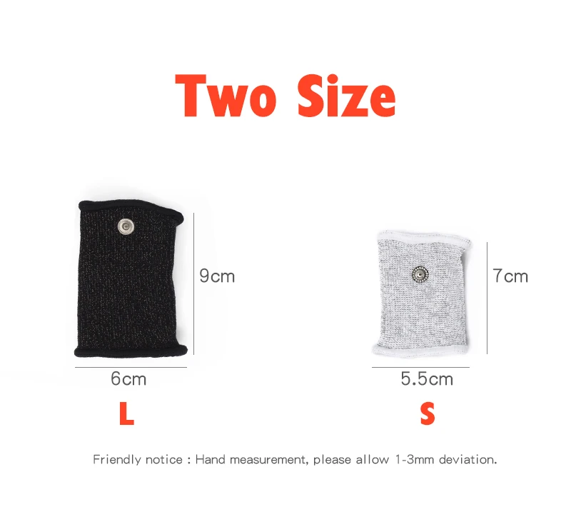 BDSM Electro Shock Conductive Fiber Penis Sleeve