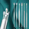 6pcs Ear Cleaner Set Earpick Ear Wax Remover Spoon Curette Ear Cleaning Spiral Earpick Easy Earwax Removal Kit Gadget 1