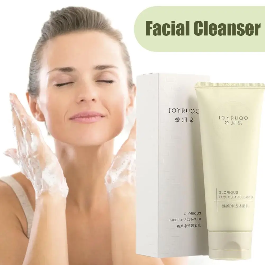 100g Oil Controlled Facial Cleanser For Amino Acid Essence Whitening Cleansing Gentle Nonirritating Nontight Facial Cleansi Y3O5