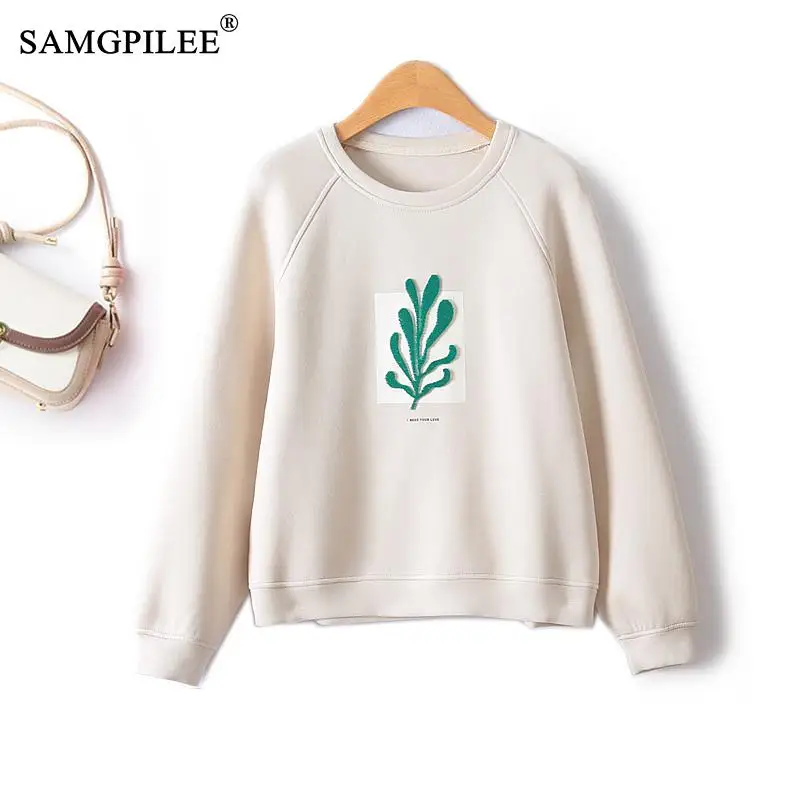 sweet-women-felpe-floccaggio-semplice-o-collo-solid-2023-primavera-autunno-pullover-air-cotton-maniche-lunghe-abbigliamento-donna-giovanile