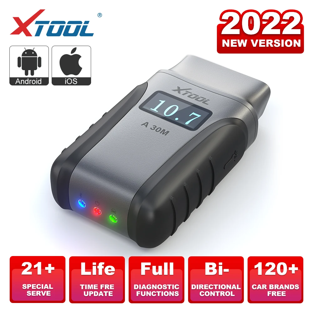 XTOOL Anyscan A30M OBD2 Diagnostic Tools for Andriod/IOS Bluetooth