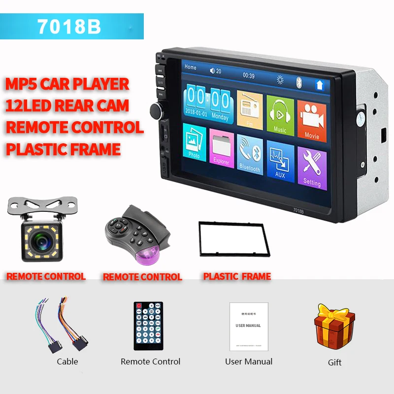 CML7120 Autoradio à écran tactile 7″ Retractable USB/BLUETOOTH/MP3/MP4/MP5  - ets lowe