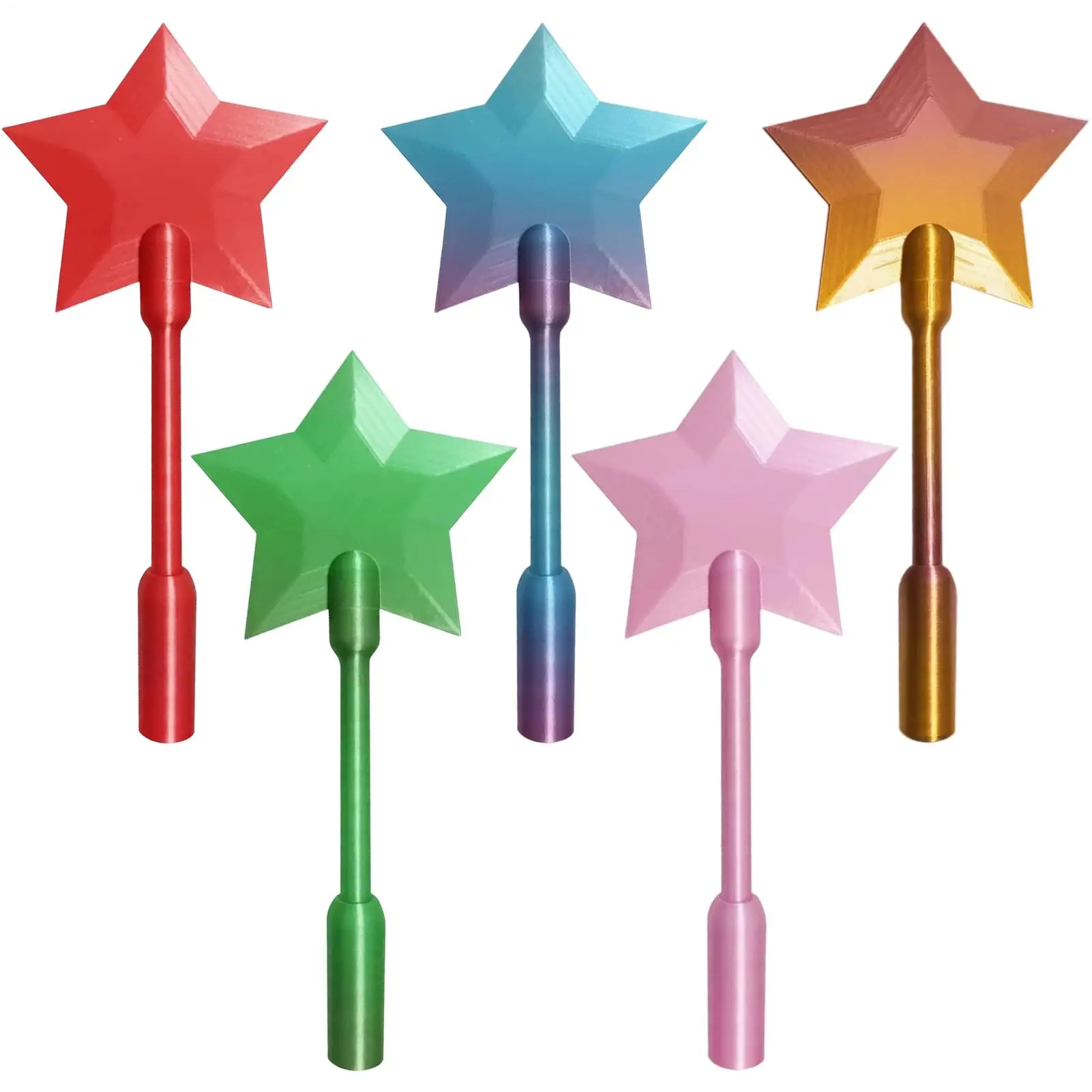 15x30cm 카드 홀더 스타 완드 어린이 장난감 3D 프린트 탭투페이 완드 비접촉..