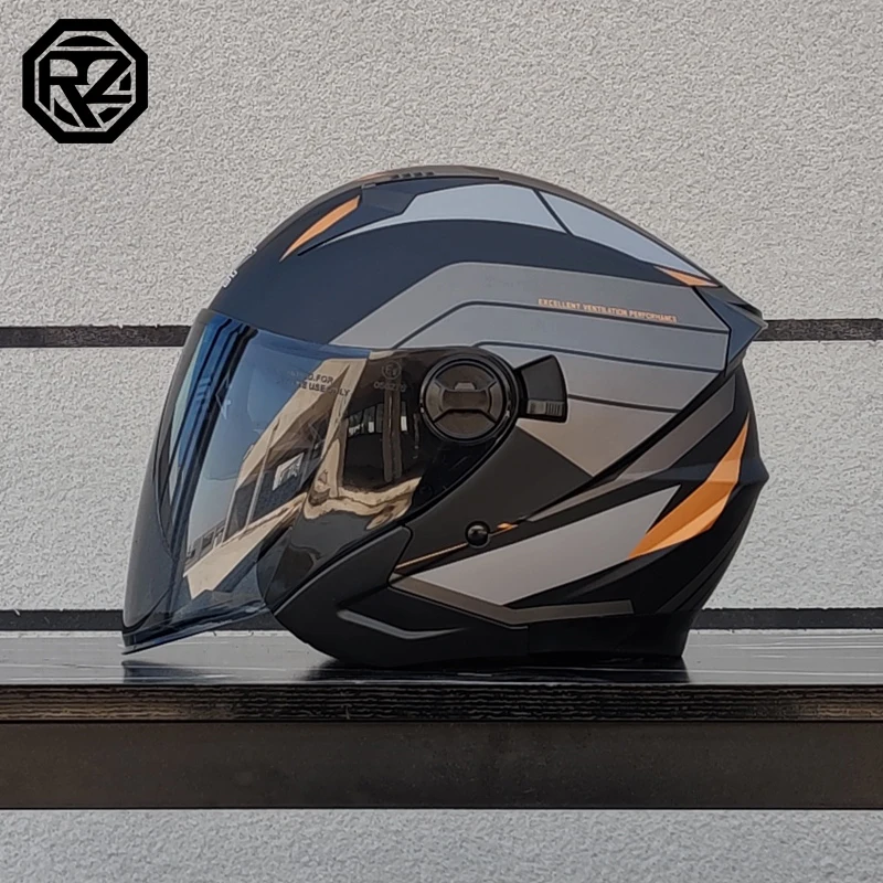 Half Helmet Men and Women Motorcycle Off-Road Summer Helmet Downhill Racing Mountain Cross Casco Capacete ORZ-705