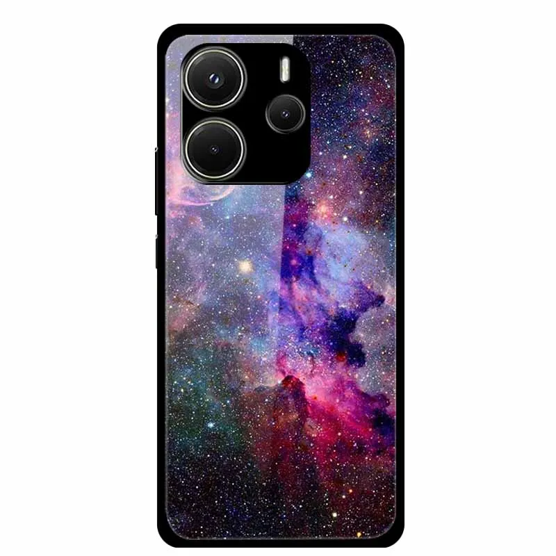 Global Version Hard Tempered Glass Fashion Protective Case, 6.67 Cover
