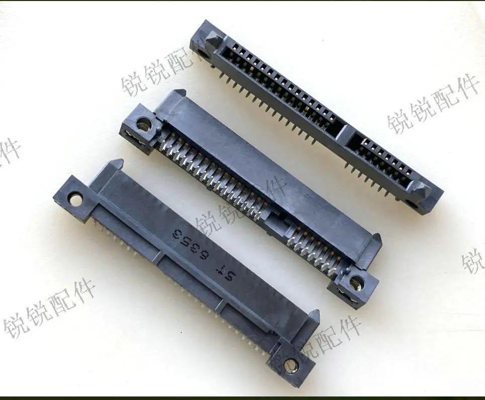 

Free shipping For laptop SATA7P+15P female socket Heavy plate hard disk port SATA hard disk port socket