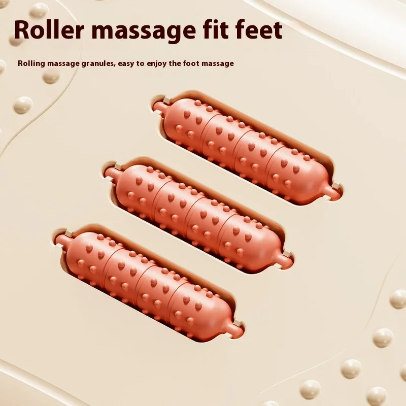 Portability Foot Rest Under Desk Footrest Ergonomic Foot Stool with Massage Rollers Foot Rest For Home Office Work Fast Ship 5