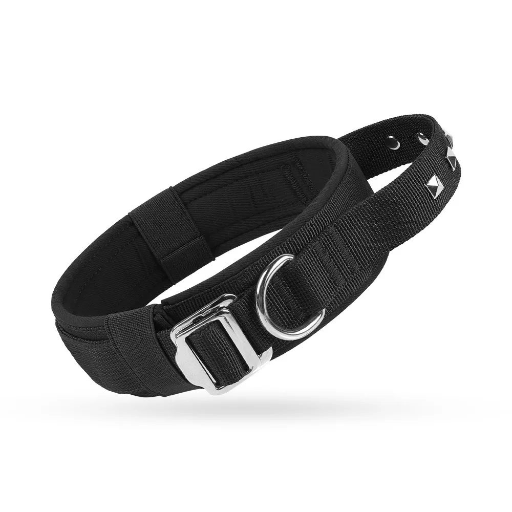 Durable & Breathable Adjustable Metal Buckle Dog Training Collar
