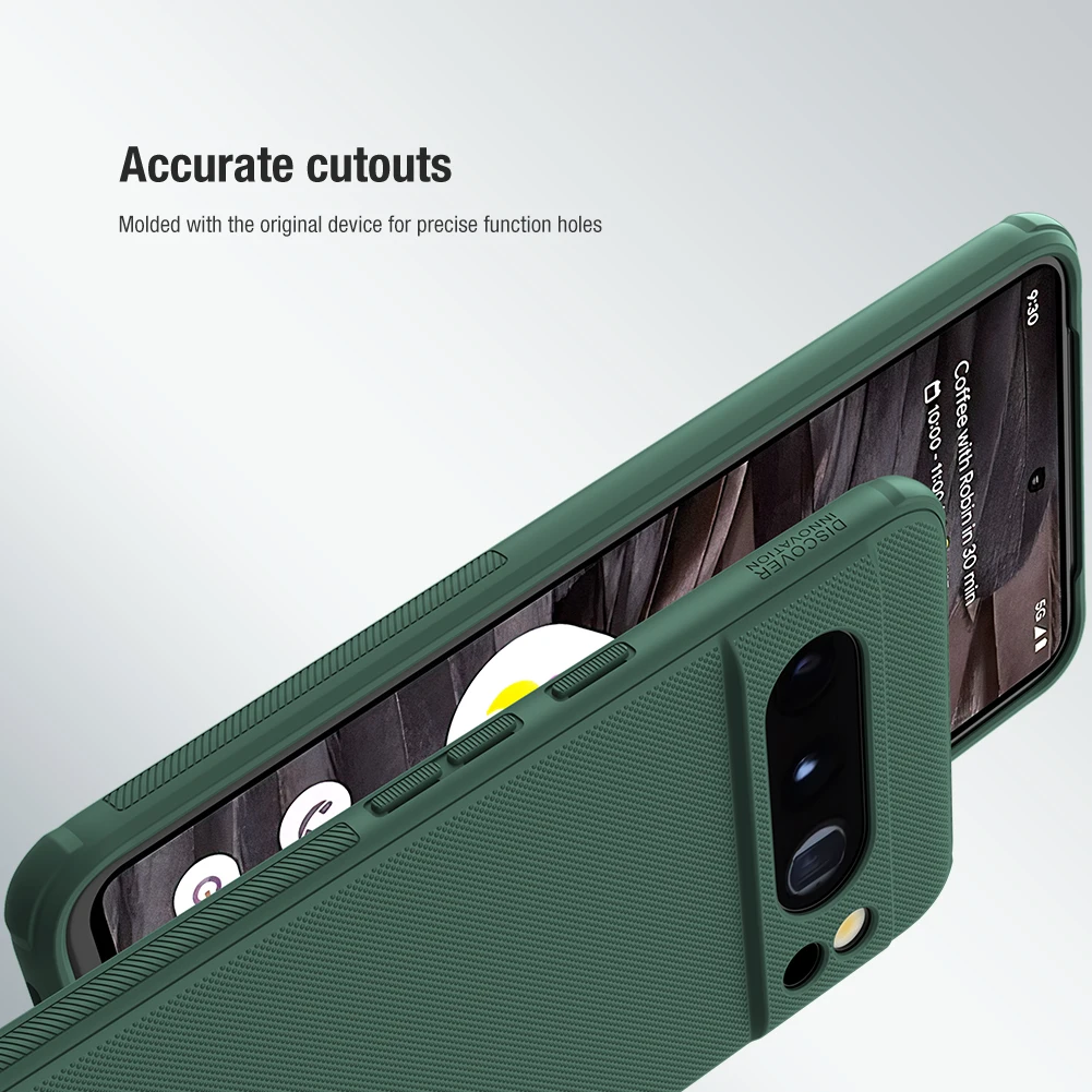 WBWONE Cover per Google Pixel 8 Pro, TPU Silicone e PC Antiurto