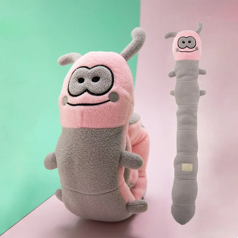 

Dog Squeak Toys Pet Sniffing Plush Snails Toys Tibetan Food Molar Puzzle Dog Toys Interactive Cat Dog Puzzle Toy Feeder Wholsale