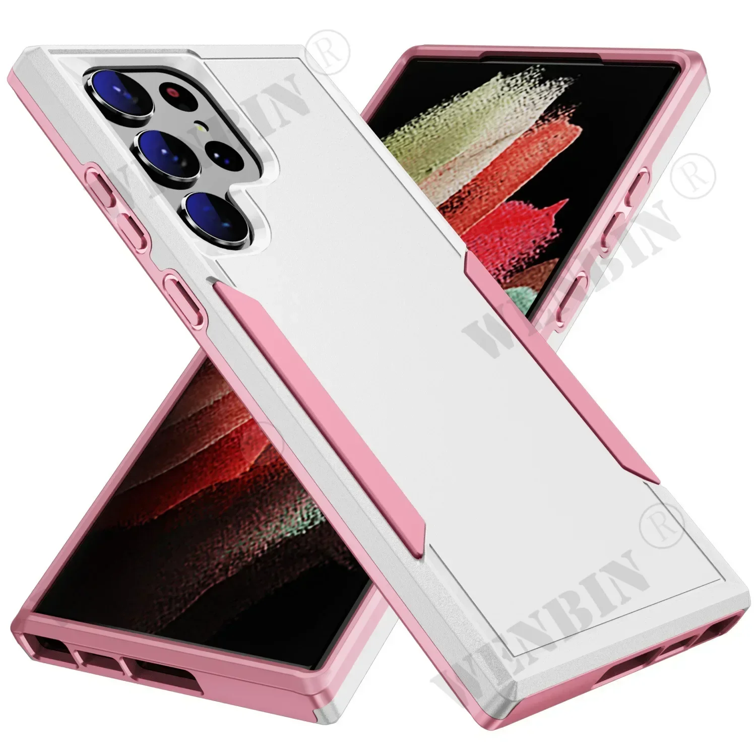 Heavy Duty Rugged Shockproof Protector Cover - Premium Hard Back Case