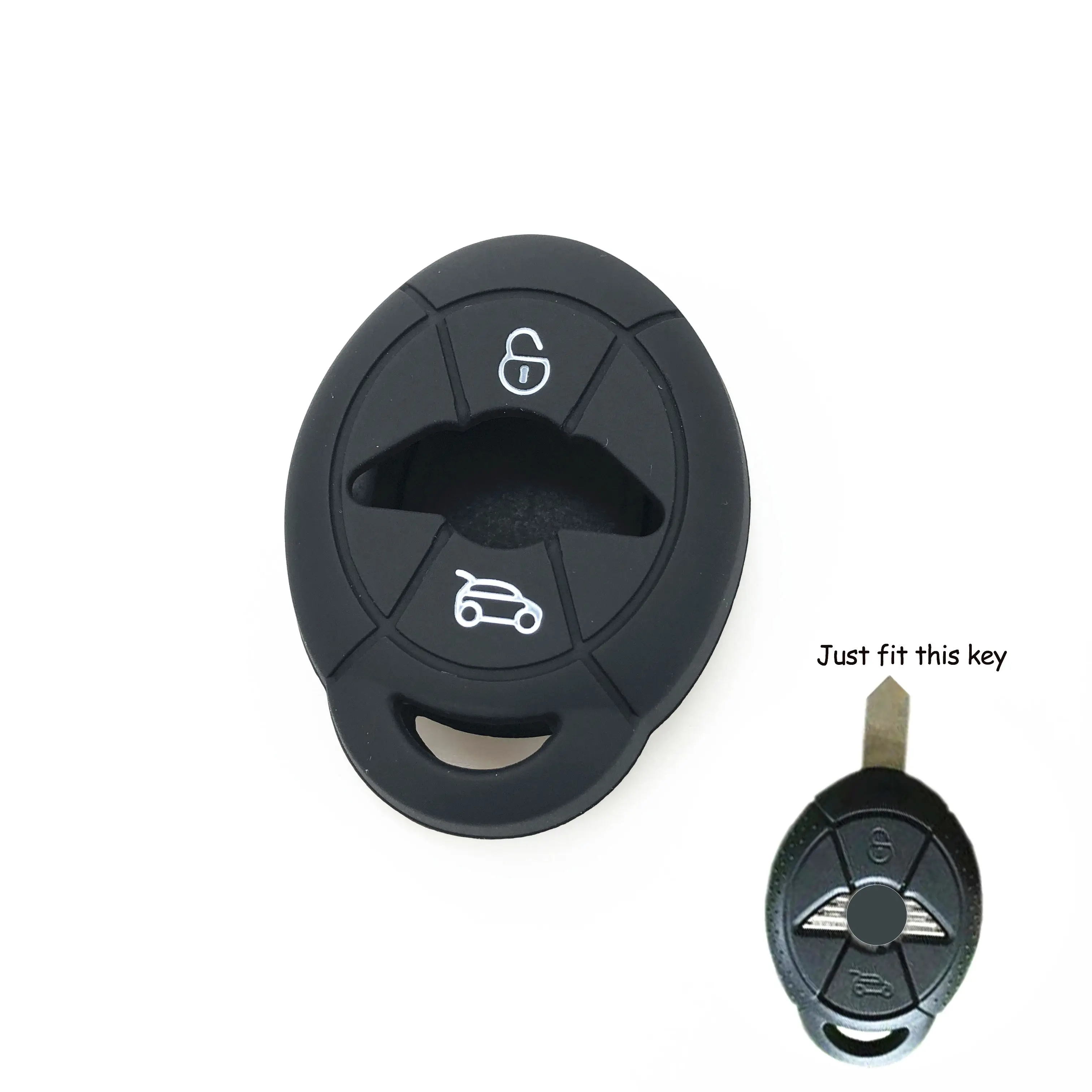 ZAD Silicone car Key Case Cover For Bmw Mini Cooper S Roadster R55 R56 R57  R58 R59 For Mini Cooper key cover - AliExpress