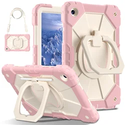 Durable Kids Silicone Armor Tablet Cover for Tab A11 8.7 inch (RoseGold)