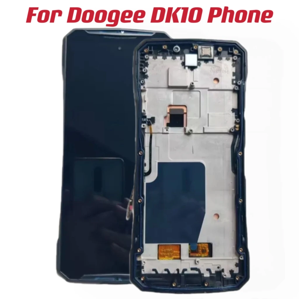 

Оригинальный Новый Прочный ЖК-дисплей в сборе для Doogee DK10, дигитайзер, сенсорный экран 6,67 дюйма, сменный динамик, сканер отпечатка пальца