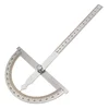 180 Degree Adjustable Protractor Stainless Steel Angle Gauge 0-100mm/14mm/15mm Round Head Caliper Measuring Ruler 6