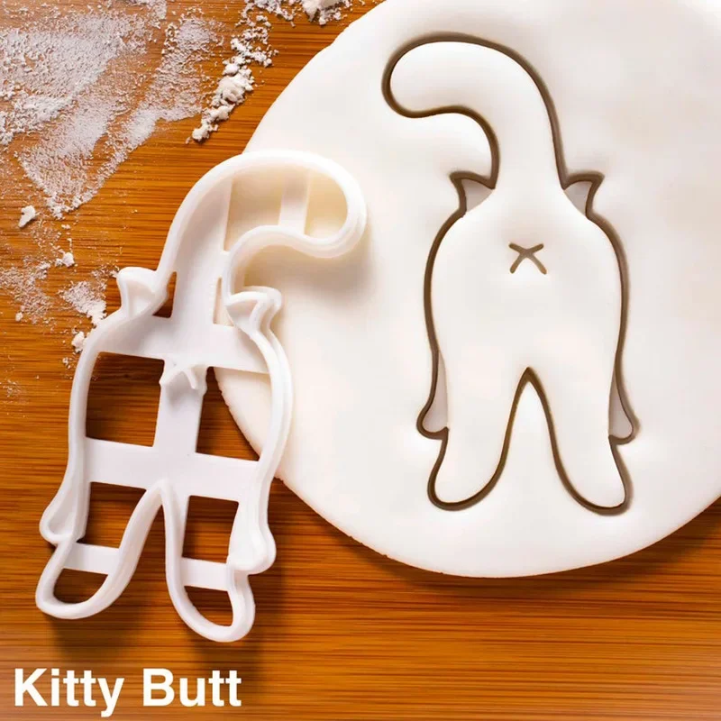 3D Cat Cookie Cutter Mold 4
