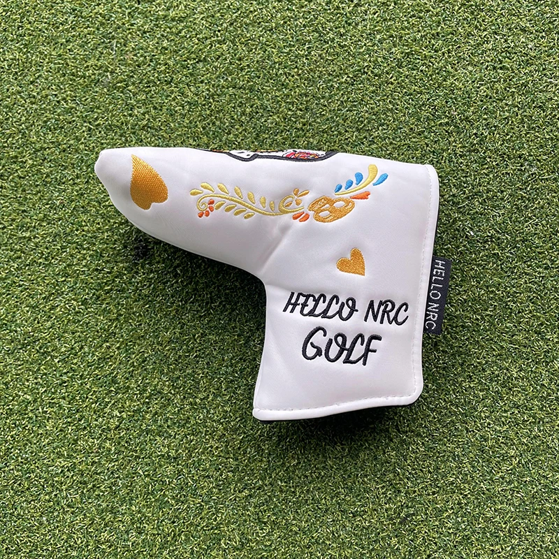 Description Picture 6 of itemMexican skull Golf Club Wood Headcovers Driver Fairway Woods Hybrid Cover Golf club head protective sleeveIceIce skeleton