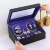 4+6 Luxury Automatic Watch Winder Box with Led Light Electric Watch Winders Mechanical Rotating Watches Storage Box Display Case