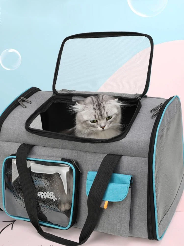 

Cat Bag, Pet Bag, Hand in Hand Carrying Bag, Large Space, Breathable Pet Backpack, Cat Dog Pet Bag