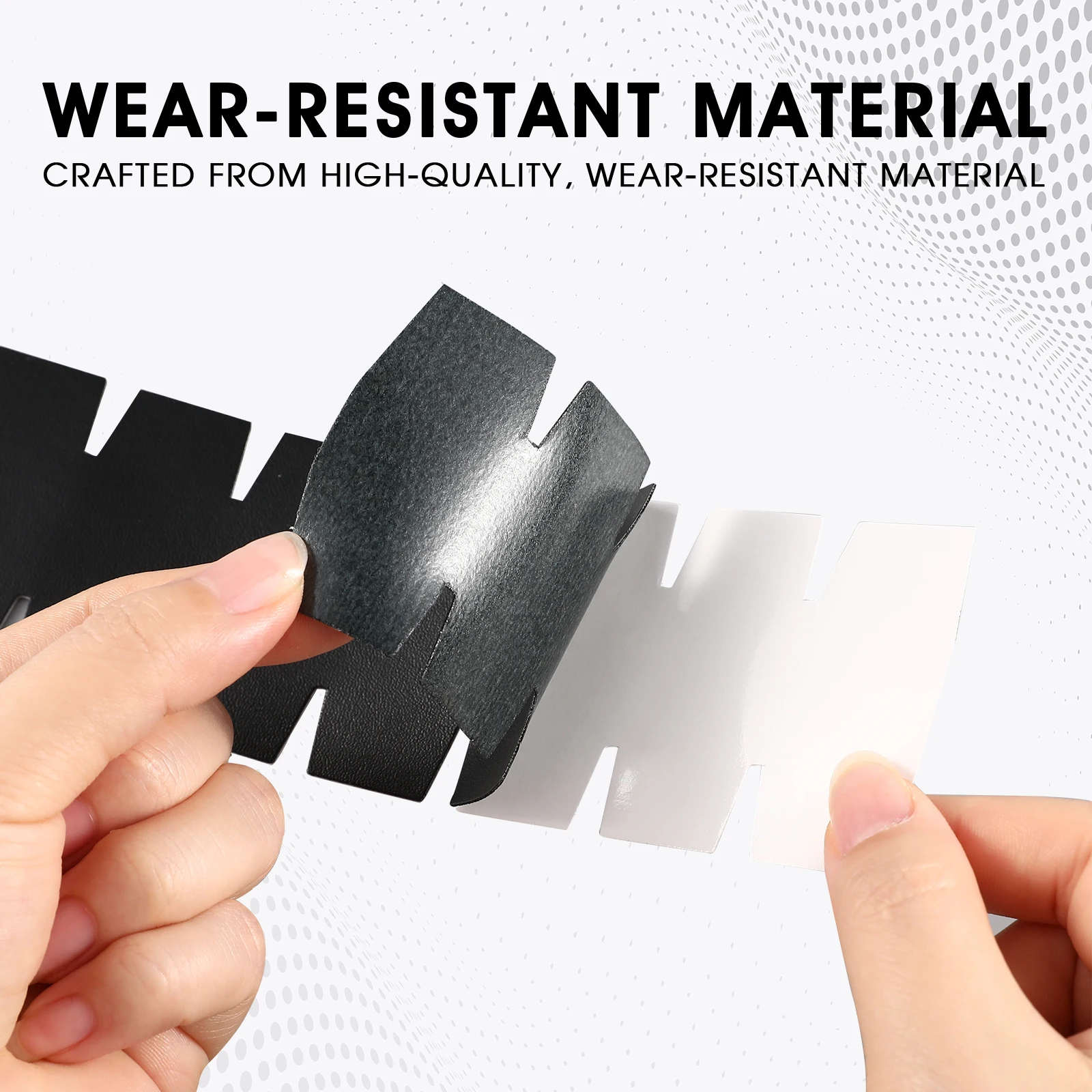 AMA SPORT Padel Racket Protection Tape Pack of 1/2/6 Edge Protector Durable & Easy to Replace Transparent Padel Protector racket grip tape tennis racket tape