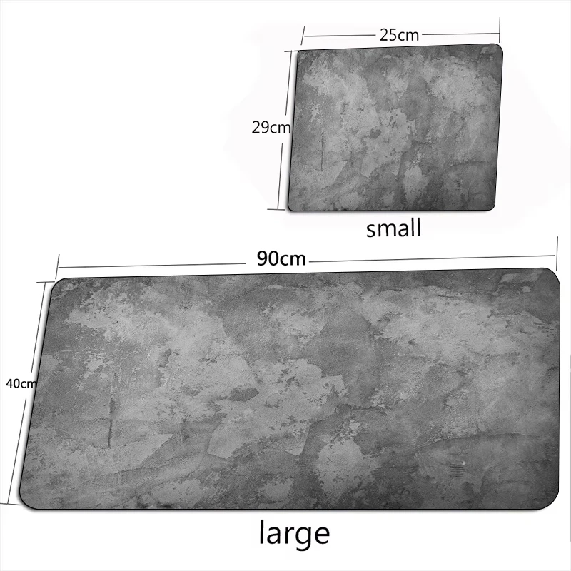 لوحة ماوس مكتب رمادي كبير