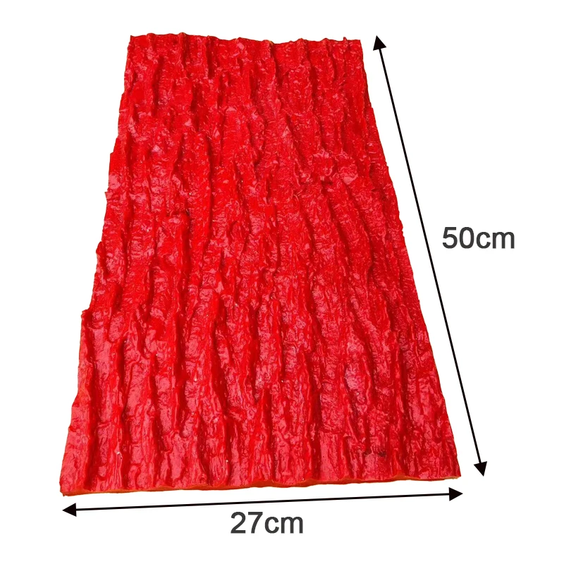 Simulated Bark Texture Silicone Mold Garden Cement Production Fake Tree Press Mold Home Landscape Decoration