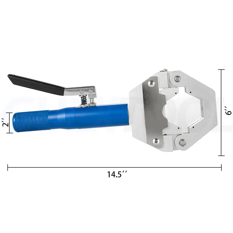 Pressure Pipe Machine Automotive Air Conditioning With 7Dies Hydraulic Hose Crimping Tool Press Auto Air Conditioning Repair Set 3