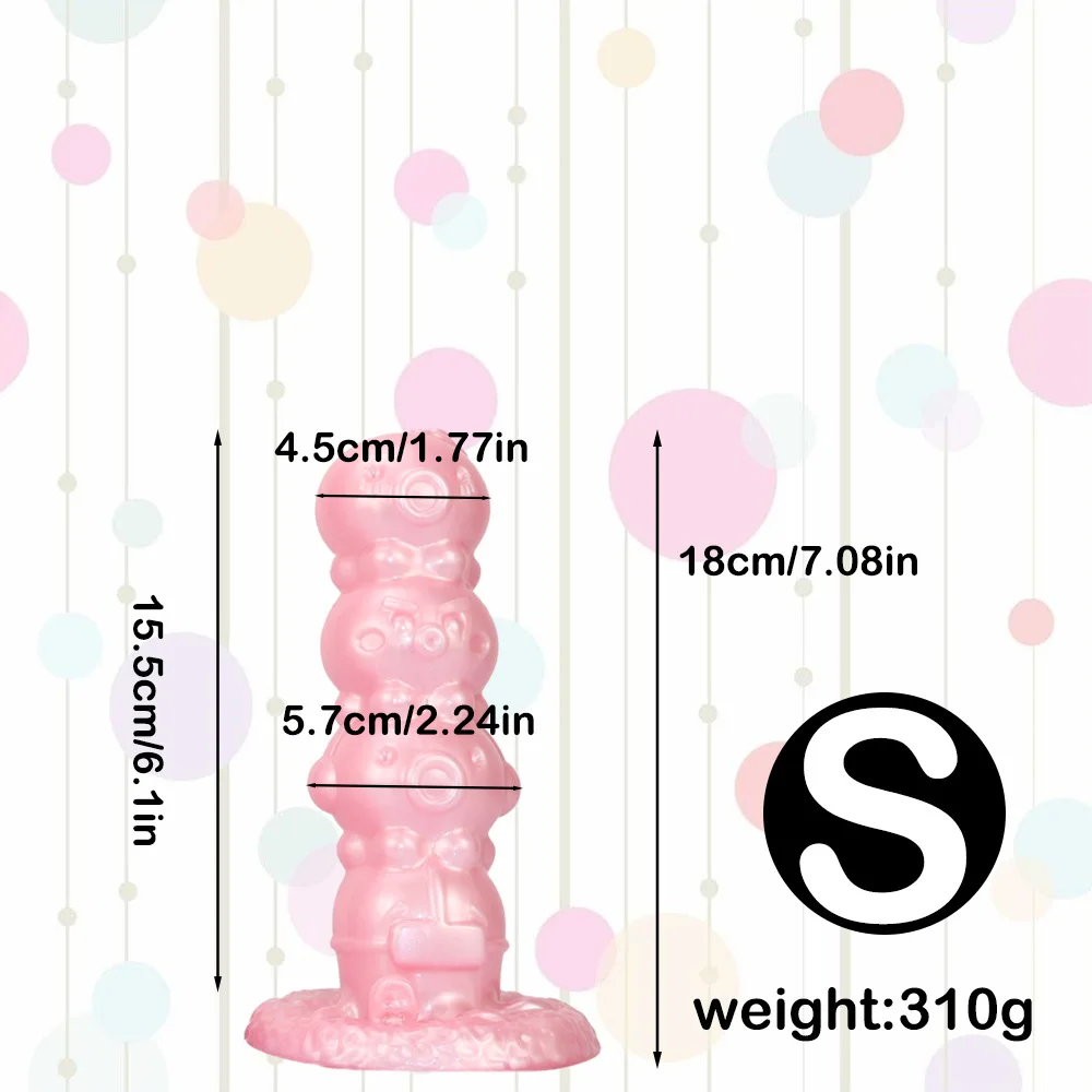 Pink Silicone Dildo Anal Plug Butt Plug Anal Dilator Prostate Massage Stimulation Adult Toys Male Masturbator Sex Toys Sex Shop